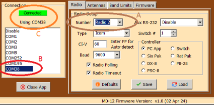 MD12 Setup 1